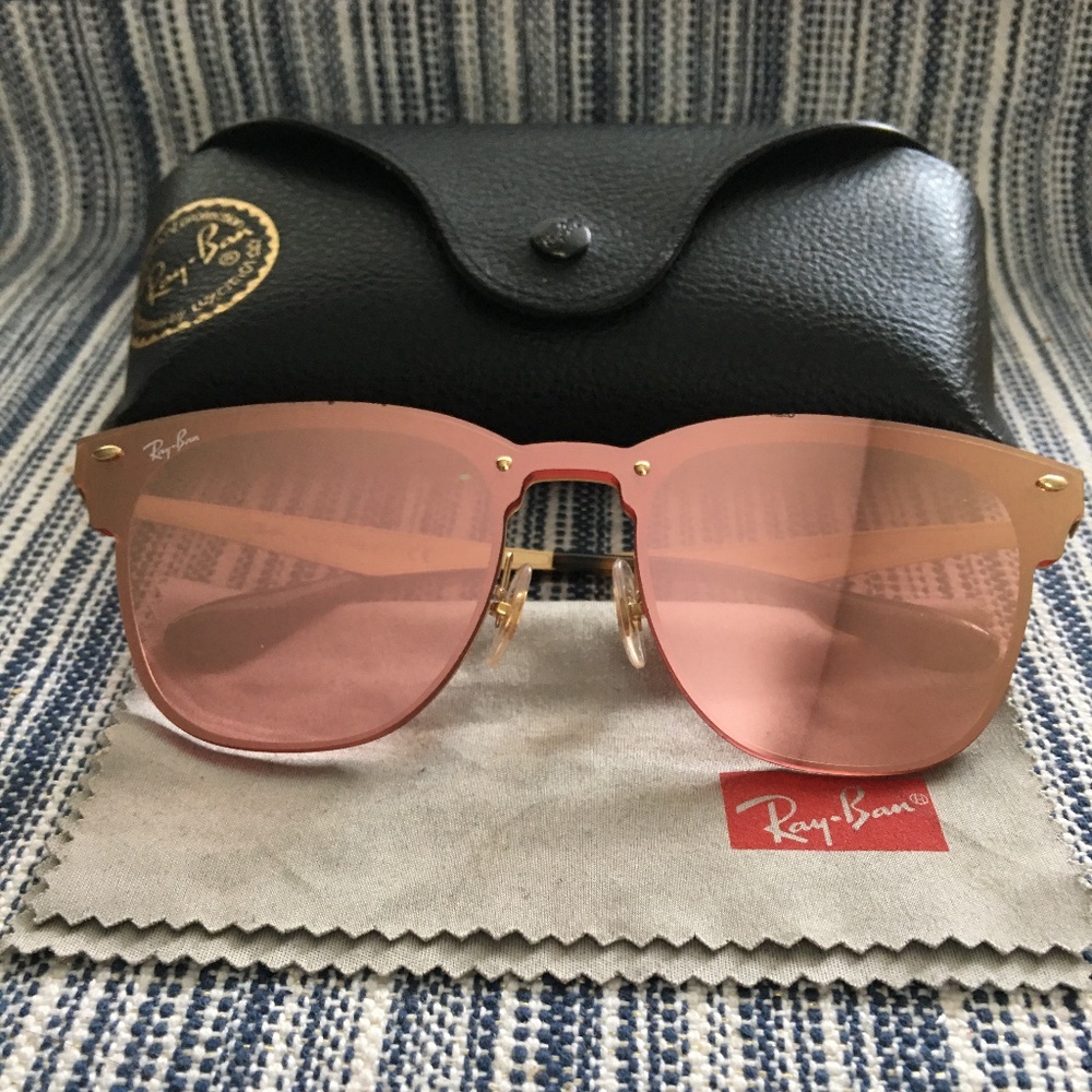 Ray-Ban BLAZE CLUBMASTER Pink